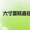 六寸蛋糕直径多少厘米 6寸蛋糕大小参照图