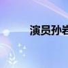 演员孙岩（关于演员孙岩的介绍）