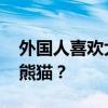 外国人喜欢大熊猫吗 外国人到底有多喜欢大熊猫？