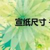 宣纸尺寸 书画宣纸尺寸对照详表优质