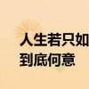 人生若只如初见什么意思 人生若只如初见”到底何意