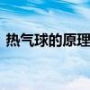 热气球的原理 热气球的构成及升降飞行原理
