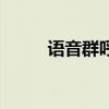语音群呼（关于语音群呼的介绍）