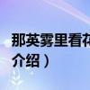 那英雾里看花歌词（关于那英雾里看花歌词的介绍）