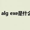 alg exe是什么（关于alg exe是什么的介绍）