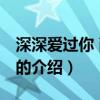 深深爱过你 薛之谦（关于深深爱过你 薛之谦的介绍）