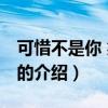 可惜不是你 梁静茹（关于可惜不是你 梁静茹的介绍）