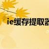 ie缓存提取器（关于ie缓存提取器的介绍）