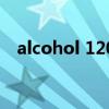 alcohol 120（关于alcohol 120的介绍）