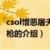 csol憎恶屠夫噗噗枪（关于csol憎恶屠夫噗噗枪的介绍）