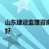 山东建设监理咨询 山东省工程建设监理有限公司哪家做得更好 