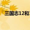 三国志12和13哪个好玩（三国志12单挑）