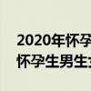 2020年怀孕生男生女表18到45岁（2020年怀孕生男生女表）