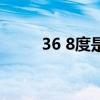 36 8度是怀孕的征兆吗（36 8度）