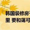 韩国装修房子的风格 韩国卧室装修渲染在哪里 要和蔼可亲 