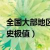 全国大部地区气温回升（全国多地气温升破历史极值）