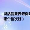 灵活就业养老保险交哪个档次最划算（灵活就业养老保险交哪个档次好）