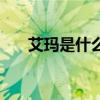 艾玛是什么意思啊（艾玛是什么意思）