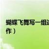 蝴蝶飞舞写一组连续的动作词语（蝴蝶飞舞写一组连续的动作）