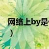 网络上by是什么意思（网络上BY是什么意思）