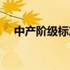 中产阶级标准是多少钱（中产阶级标准）