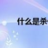 什么是杀伤性武器（什么是杀猪菜）