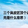 三个臭皮匠顶个诸葛亮是什么意思呢（三个臭皮匠顶个诸葛亮是什么意思）