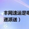 丰网速运是哪个快递派送（丰网速运是哪个快递派送）