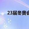23届冬奥会各国奖牌榜（23届冬奥会）