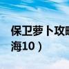 保卫萝卜攻略深海4关攻略（保卫萝卜攻略深海10）