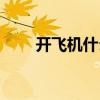 开飞机什么条件(开飞机什么意思) 开飞机什么条件(开飞机什么意思)