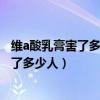维a酸乳膏害了多少人晚上用了白天要洗掉吗（维a酸乳膏害了多少人）