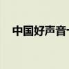中国好声音十大金曲（中国好声音 优酷）