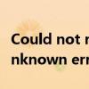 Could not resolve host: nlp.78tp.com; Unknown error