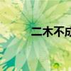 二木不成林打一字（二木不成林）