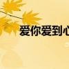 爱你爱到心碎的句子（爱你爱到心碎）