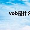 vob是什么的简写（vob是什么格式）