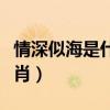 情深似海是什么地方民歌（情深似海是什么生肖）