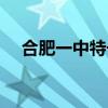 合肥一中特长生招生（合肥一中特长生）