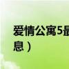 爱情公寓5最新官宣（爱情公寓5最新官方消息）