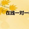 在线一对一教学方法（在线一对一教学）