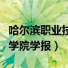 哈尔滨职业技术学院张美玉（哈尔滨职业技术学院学报）