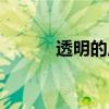 透明的反义词（透明的反义词）
