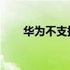 华为不支持google play服务怎么办