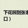 下花园到张家口高速费是多少（下花园到张家口）
