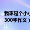 我家是个小小动物园300字作文（小小动物园300字作文）