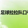 足球拉拉队口号 团结拼搏（足球拉拉队口号）
