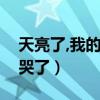 天亮了,我的心却哭了（天就快亮了我的心却哭了）