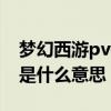 梦幻西游pve和pvp是什么意思（pve和pvp是什么意思）