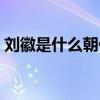 刘徽是什么朝代的（刘徽是哪个朝代的皇帝）